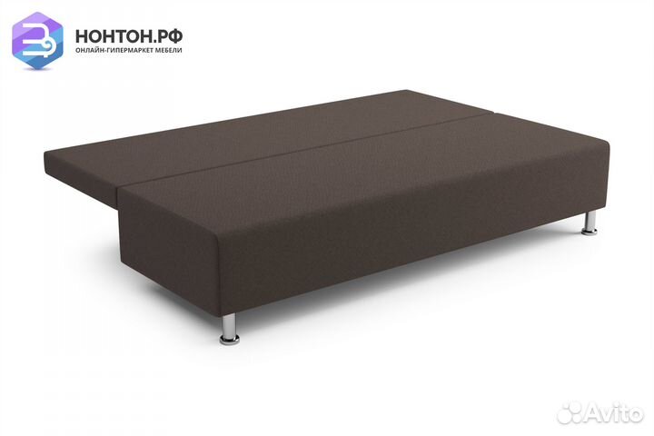 Диван еврокнижка Канна коричневый