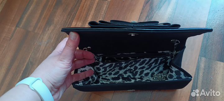 Клатч бархатный