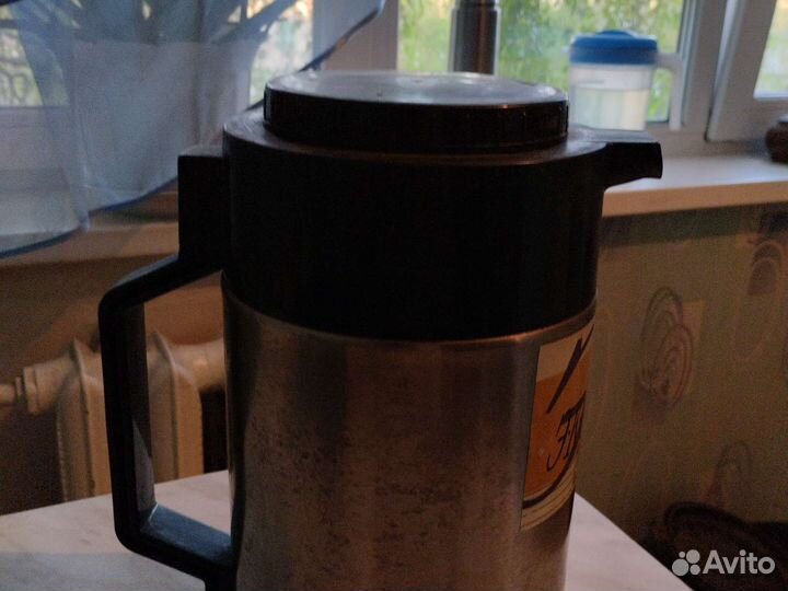 Супер термос 2 л м колба нерж вакуумный