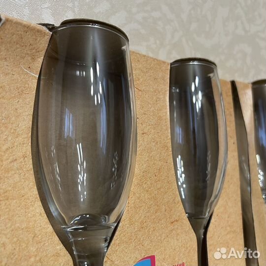 Бокалы для шампанского набор