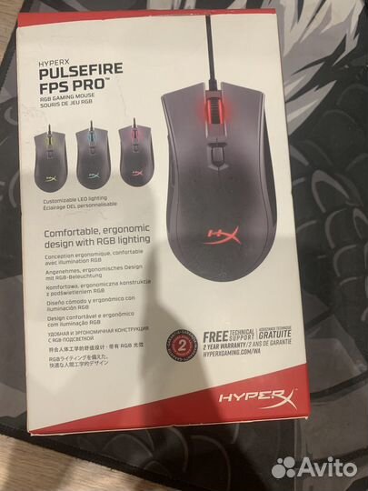 Игровая мышь hyperx pulsefire fps pro