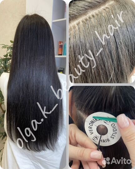 Капсуляция и наращивание волос