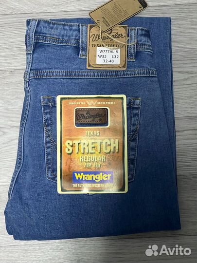 Светло синие джинсы Wrangler Texas новые