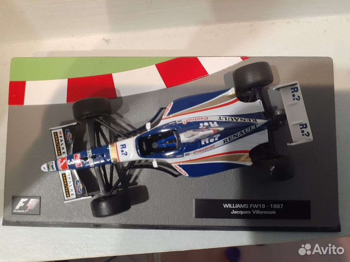 Масштабная модель Formula 1 1/43 Williams FW19