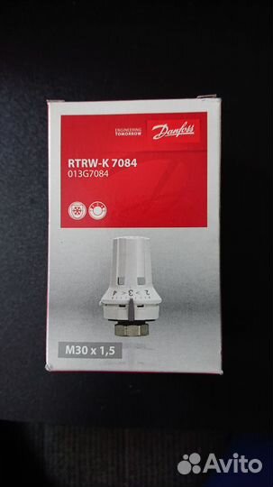 Радиаторный термостат rtrw-K Danfoss