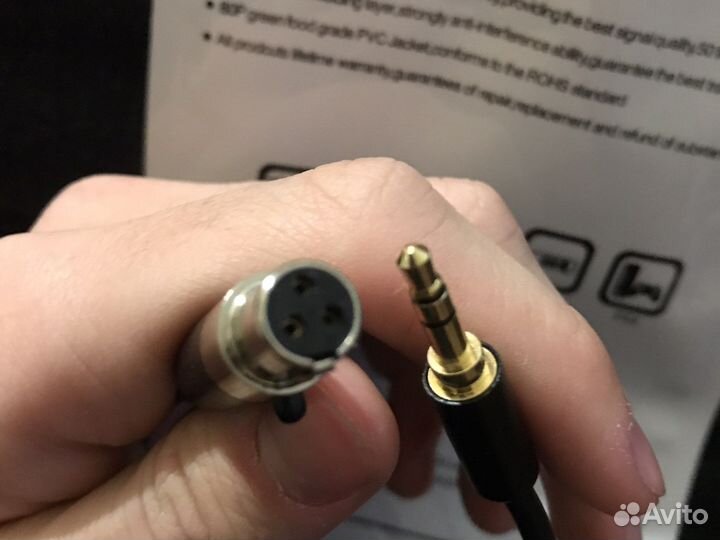 Провод mini XLR(f) на 3,5 jack