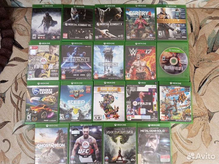 Диски xbox ONE/360