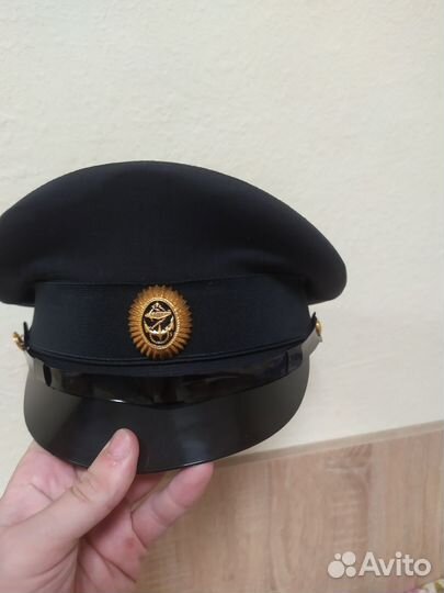 Фуражка вмф черная