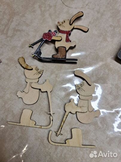 Заяц новогодняя игрушка