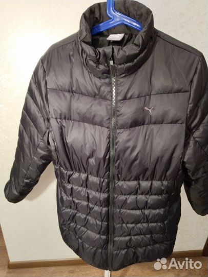 Куртка пуховик женский puma XL