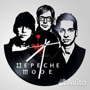 Часы из винила - Depeche Mode, U2, Doors, Kiss