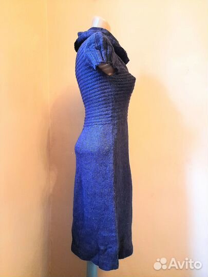 Платье Zara фиолетовое