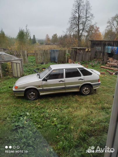 ВАЗ 2114 Samara 1.5 МТ, 2006, 180 000 км