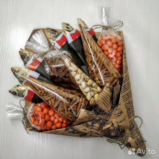 Мужские букеты