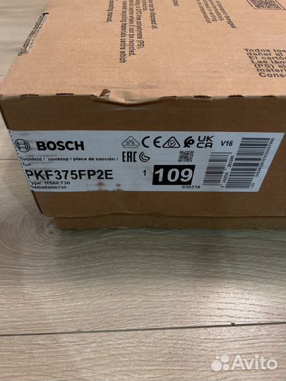 Новая варочная панель Bosch PKF375FP2E оригинал