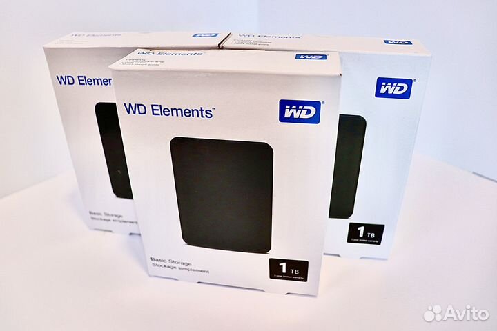 HDD Wd Elements portable 1TB