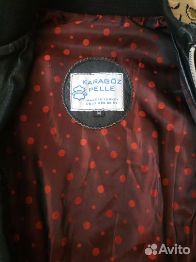 Кожаная куртка детская