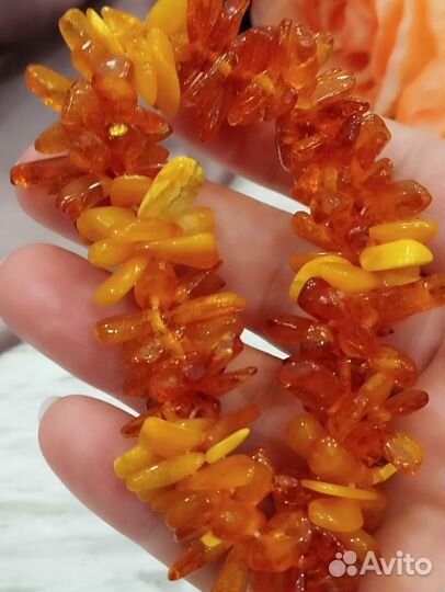Браслет из янтаря