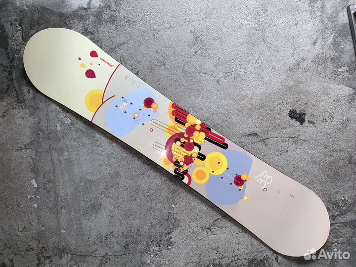 Сноуборд 133 кембер детский Crazy Creek