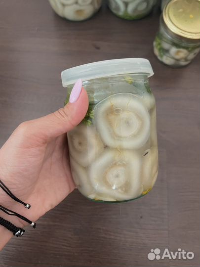 Грузди соленые
