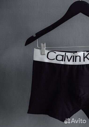 Трусы мужские боксеры calvin klein черные арт.621