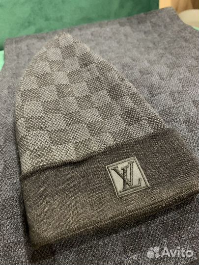 Шапка и шарф Louis Vuitton оригинал