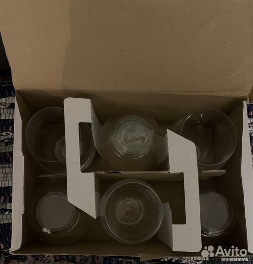 Стаканы стекло martini