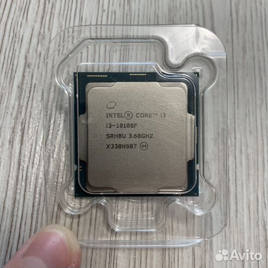 Процессор i3 10100f Новый