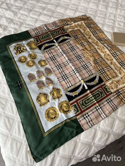 Burberry платок 90x90 шёлк