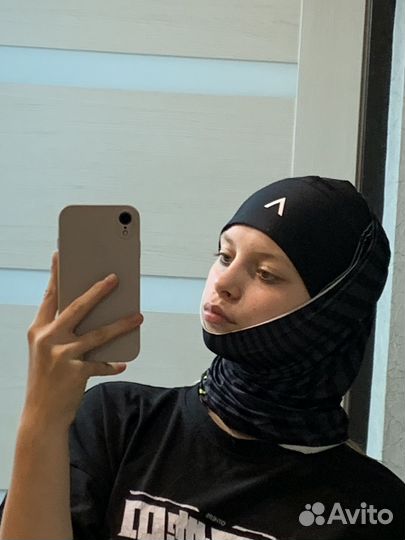 Шапка и бандана труба бафф для лыжного спорта