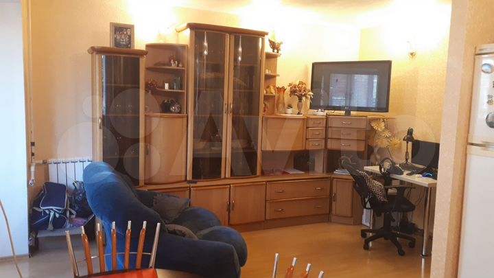 3-к. квартира, 56 м², 2/5 эт.