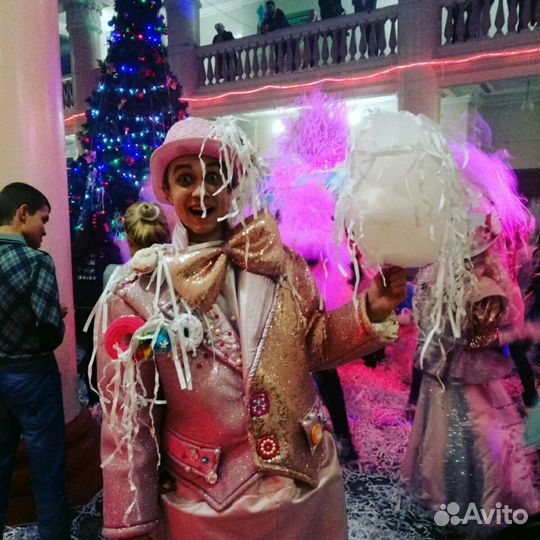 Сладкая сахарная вата на любой праздник