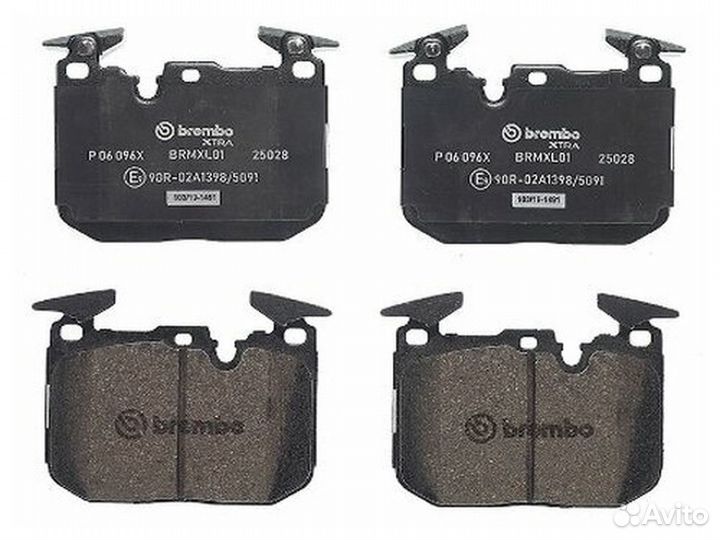 Колодки тормозные перед