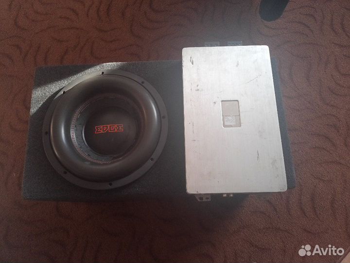 Сабвуфер и усилитель