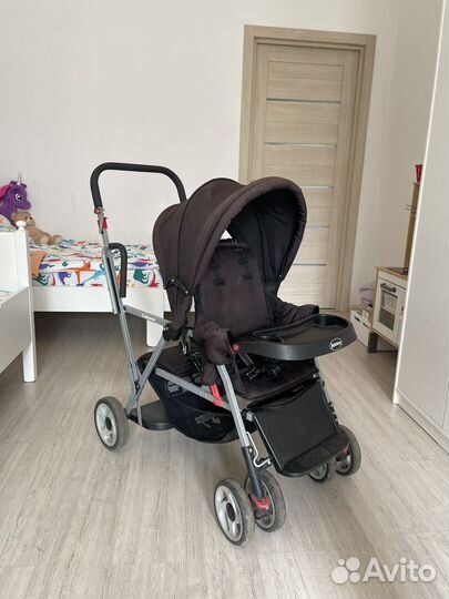 Коляска для погодок joovy caboose