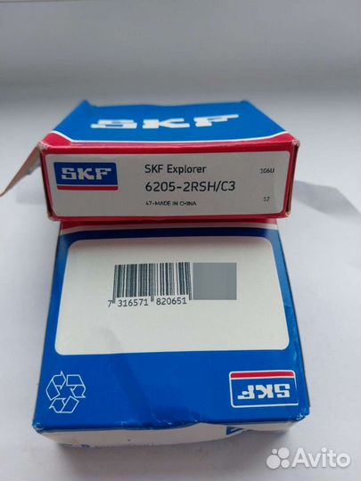 6205 2RS C3, подшипник 205 Оригинал SKF #