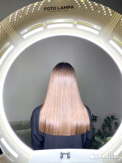 Нанопластика волос, холодный ботокс, пилинг