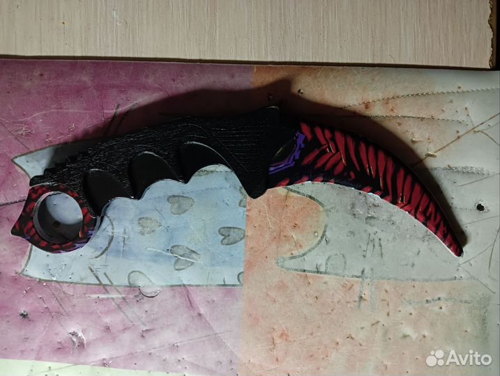 Керамбит деревянный Venom