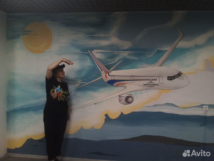 Художник роспись стен