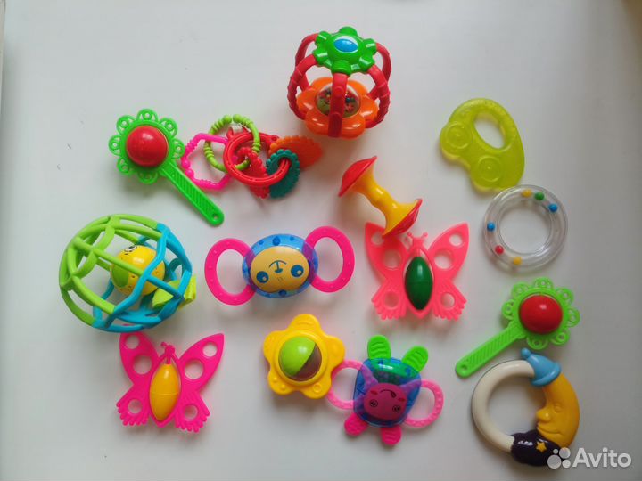 Погремушки прорезыватели
