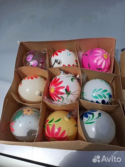 Елочные игрушки СССР