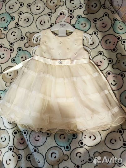 Праздничное платье 80-86