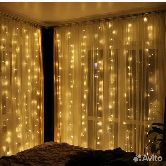 Гирлянда штора Киров в наличии №*9*5*3*7-2