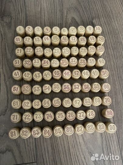 Бочонки лото СССР