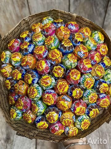 Букет из чупа чупсов
