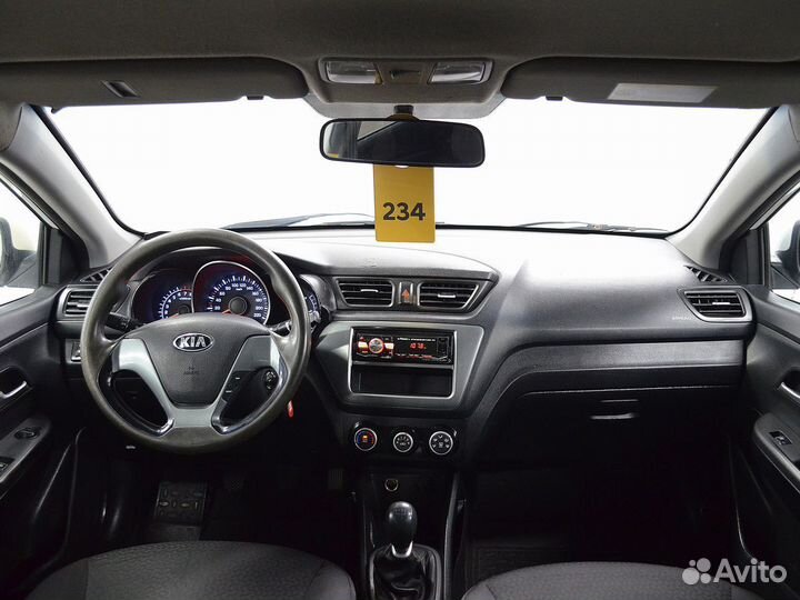 Kia Rio 1.4 МТ, 2016, 237 000 км