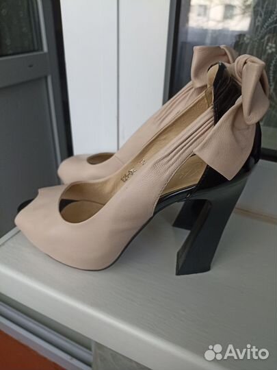 Туфли женские 37 размер натуральная кожа