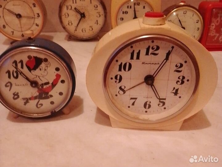 Часы и будильники СССР