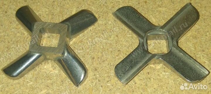 Нож для мясорубки отв.-10.5mm, B-55mm, Moulinex HV