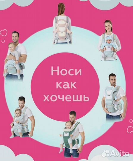 Рюкзак переноска кенгуру